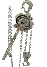 ngk鋁合金手扳葫蘆參與小區供電搶修工作